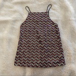 Topshop sequin top Size 2